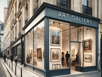 Location boutique galerie d’art Paris