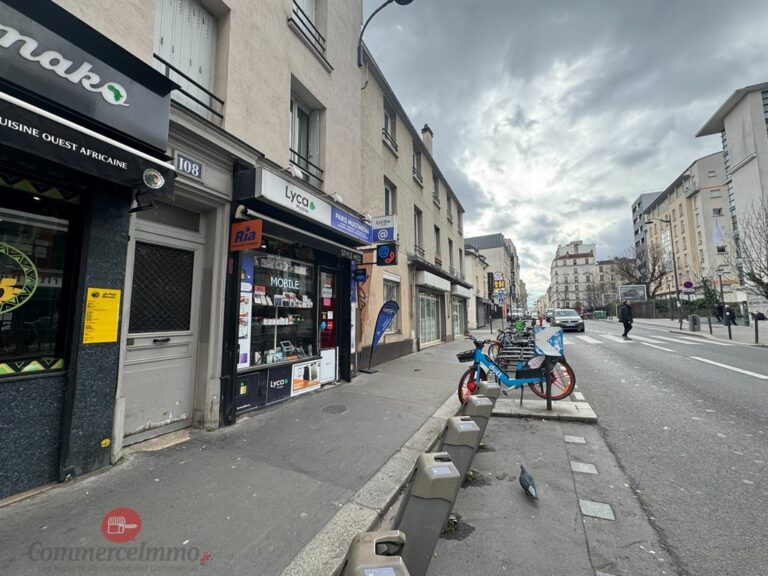 CessionBail Commercial Restaurant PARIS 75020 6